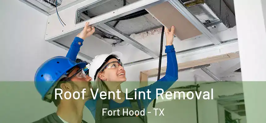 Roof Vent Lint Removal Fort Hood - TX